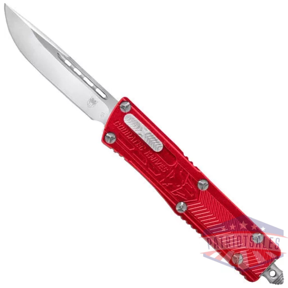 Cobratec small sidwinder otf - red 2. 5" drop point - image 1