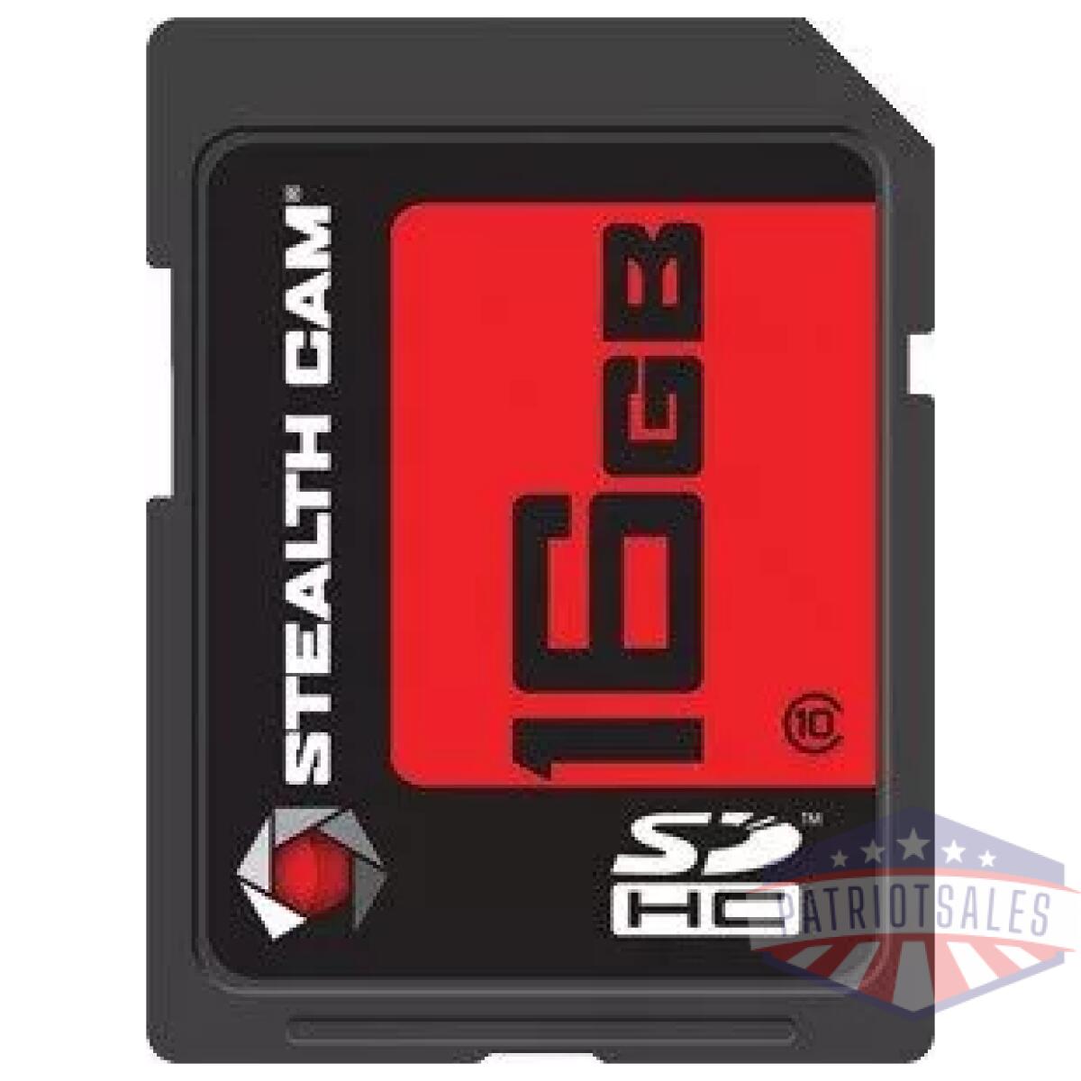 Stealth cam sdhc memory card - 16gb super speed class 10 - image 1