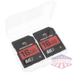 stealth cam sdhc memory card - 16gb 2pk super speed class 10