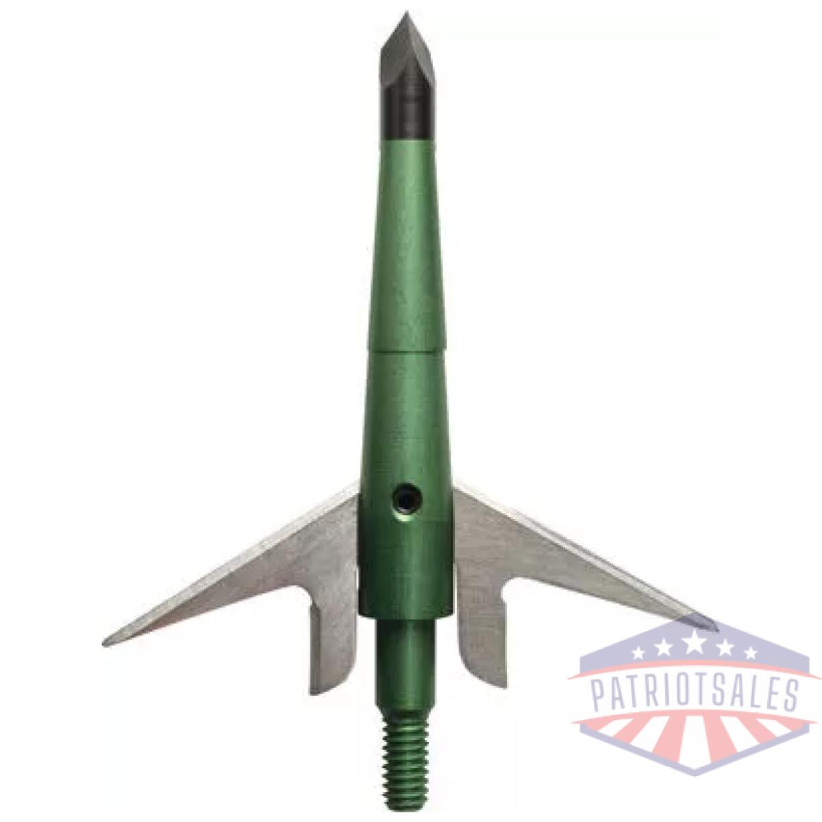 Swhacker broadhead 2-blade - 100gr 2" cut 3/pk - image 2