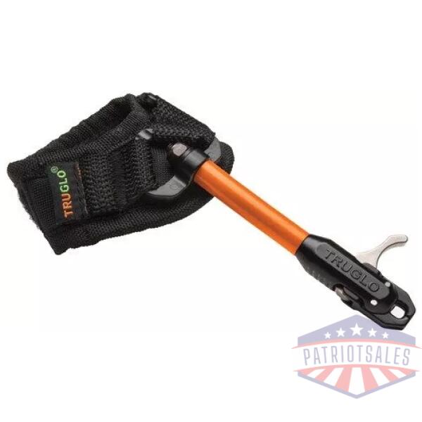TRUGLO RELEASE SPEED SHOT XS - DUAL JAW VELCRO CLOSURE BLACK