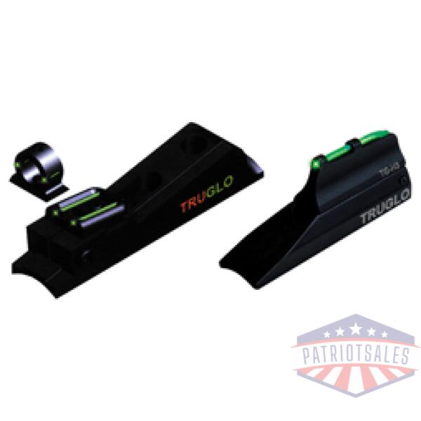 TRUGLO SIGHT SET MUZZLE-BRITE - UNIVERSAL W/GHOST RING & NOTCH