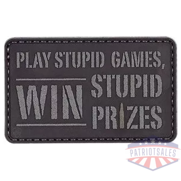 Stupid Games Morale Patch (6 PACK)