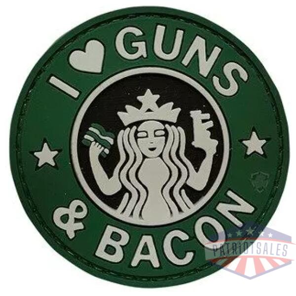Guns & Bacon Morale Patch (6 PACK)