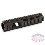 UTG PRO 4/15 CARB QUAD RAIL W/EXT BK