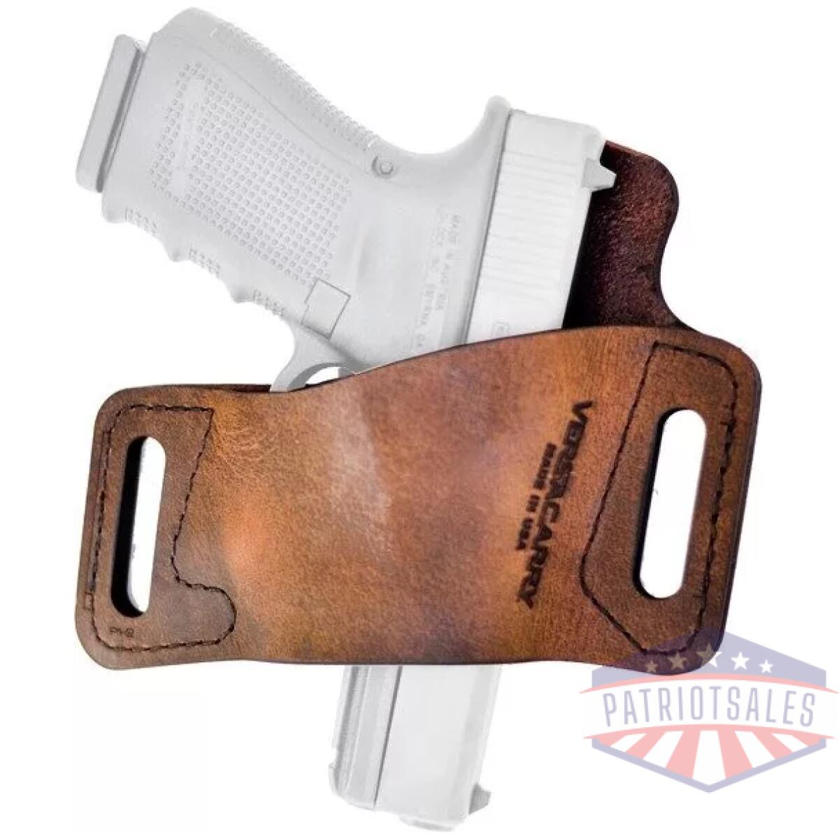 Versacarry protector s1 owb rh - 1911 style sz 2 dis brown - image 1