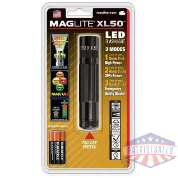 XL50 LED 3 AAA-Cell Flashlight