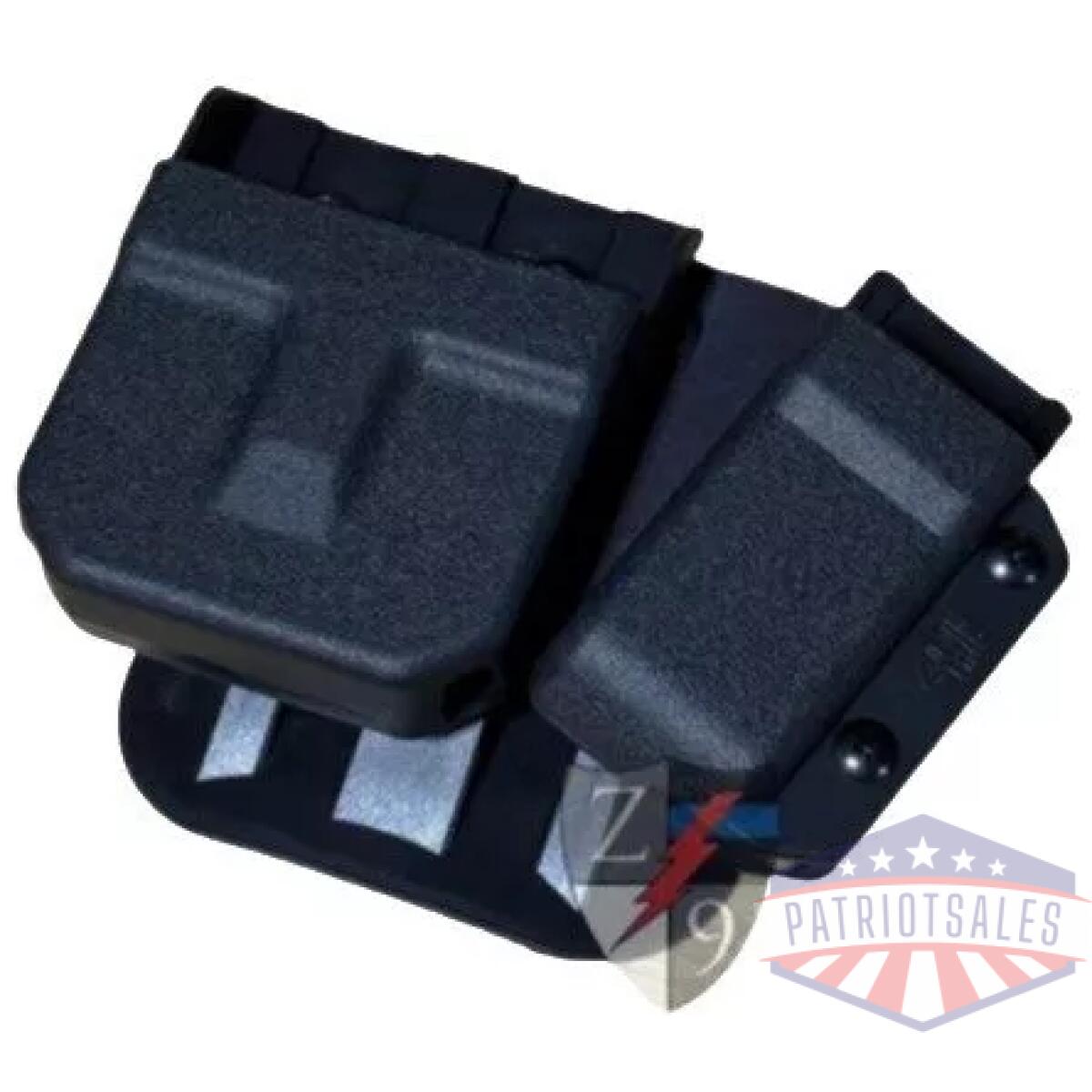 Zero9 holsters 6001 admin style combo kit for standard handcuff/single pistol magazine, black - image 1