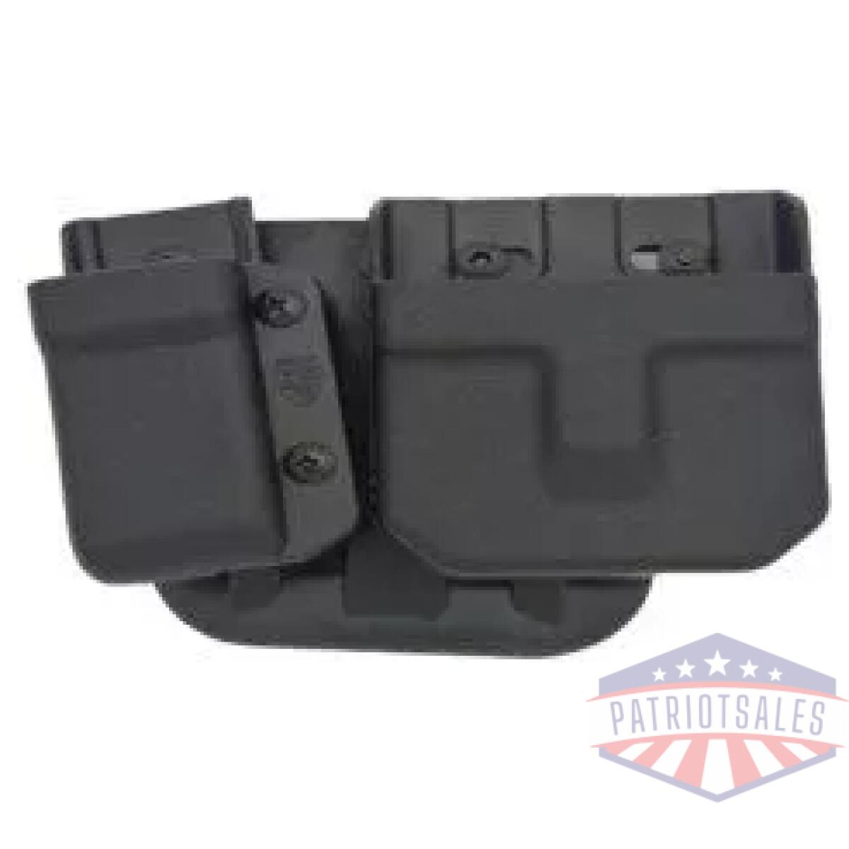 Zero9 holsters 6001 admin style combo kit for standard handcuff/single pistol magazine, black - image 1