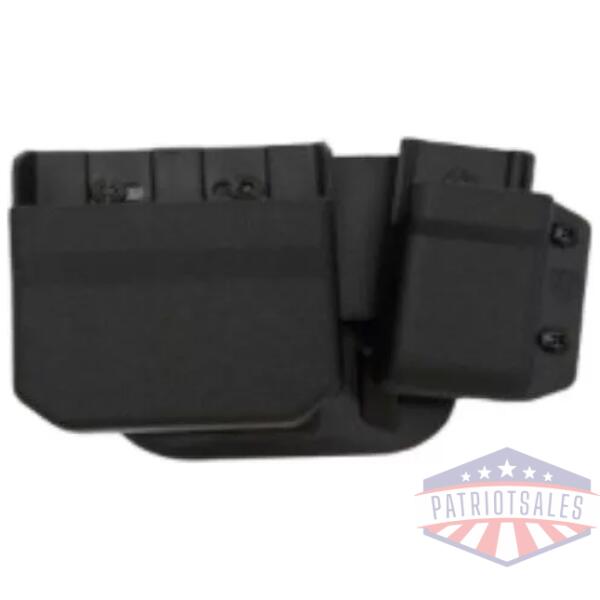Zero9 Holsters 6002 Admin Style Combo Kit for ASP V2 Handcuff/Single Pistol Magazine, Black