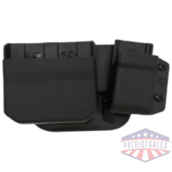 Zero9 Holsters 6002 Admin Style Combo Kit for ASP V2 Handcuff/Single Pistol Magazine, Black
