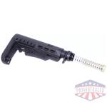 GUNTEC MULTI CAL COLLAPSIBLE - STOCK SET BLACK