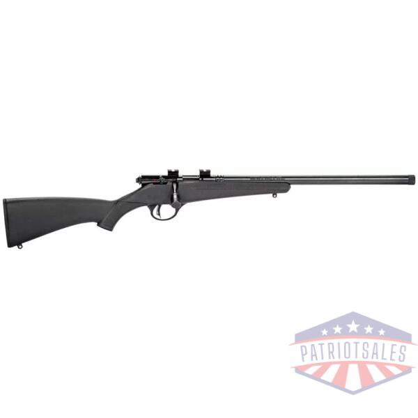 SAVAGE RASCAL FVSR SINGLESHOT - YOUTH 22LR HB THREADED BLACK