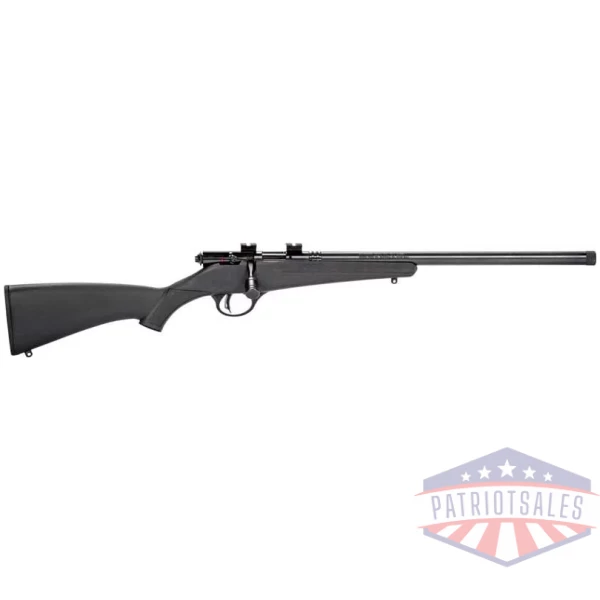 SAVAGE RASCAL FVSR SINGLESHOT - YOUTH 22LR HB THREADED BLACK