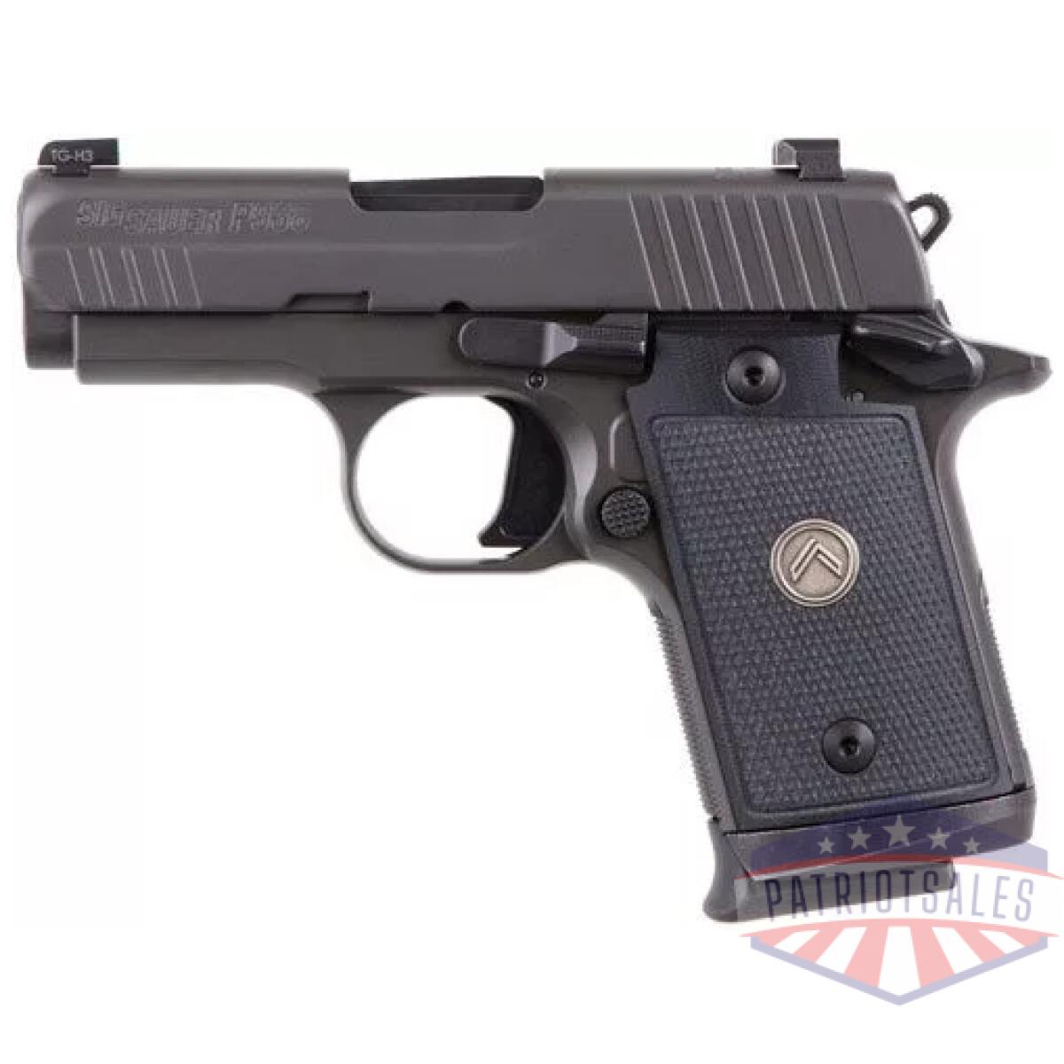 Sig p938 legion 9mm 3" sao - xray3 (3)7rd g10 grip/grey - image 1