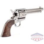 STAND MFG SAA 45 LC 5.5" BBL - NICKEL PLATED 2 PIECE GRIP - Image 2