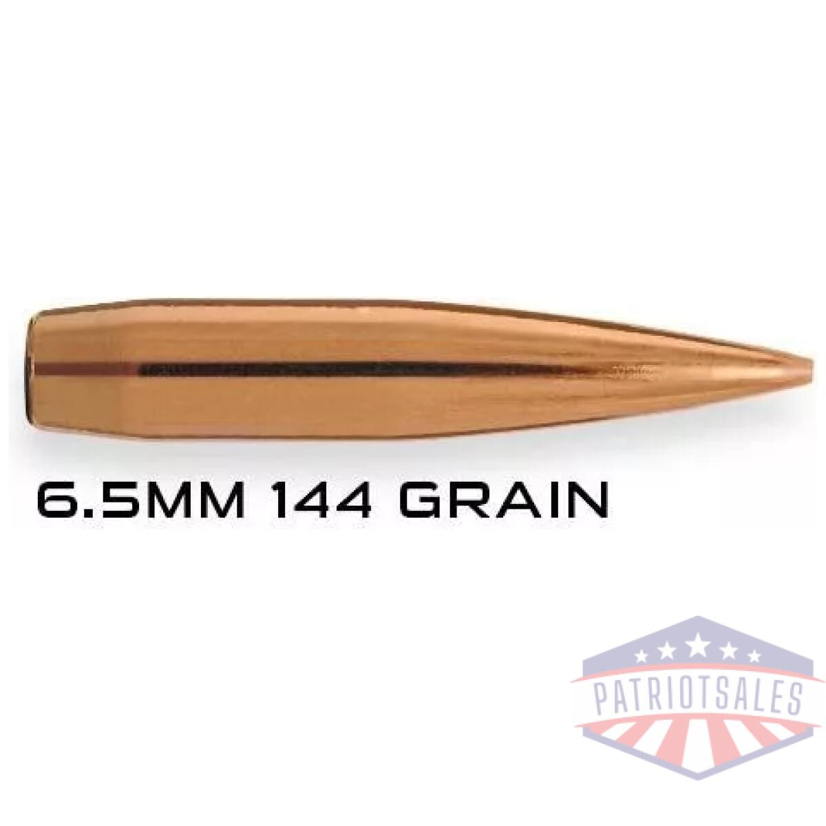 Berger long range hybrid target rifle bullets 6. 5mm. 284" 144 gr lrht 500/ct - image 1