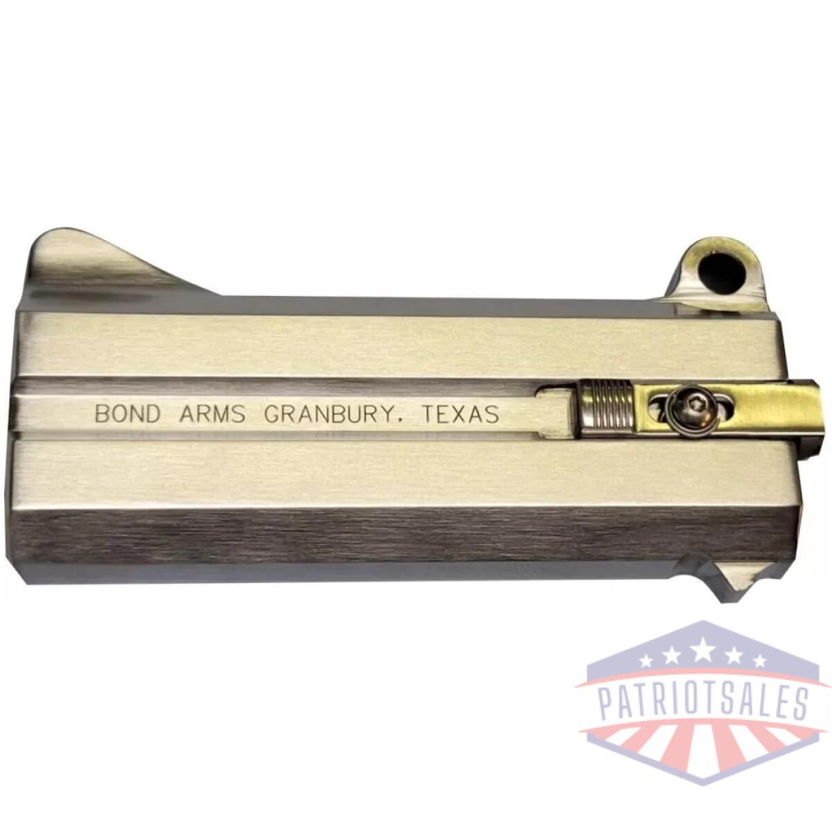 Bond arms rough nation handgun barrel. 45 colt 3" rough and tumble silver - image 1