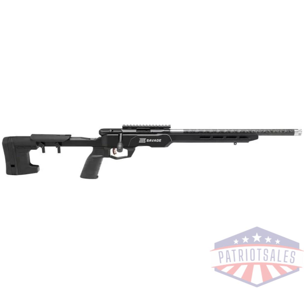 Savage arms b17 precision lite rifle 17 hmr 10/rd 18" barrel black - image 1