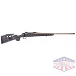 CVA Cascade LR Hunter Rifle 6.5 PRC 4rd Magazine 24" 5/8x24 Threaded Barrel Black with Smoke Bronze Web