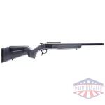 CVA Scout Single Shot Rifle .308 Win 20" Threaded Blued Barrel Grey Stock 0 MOA Pic Rail