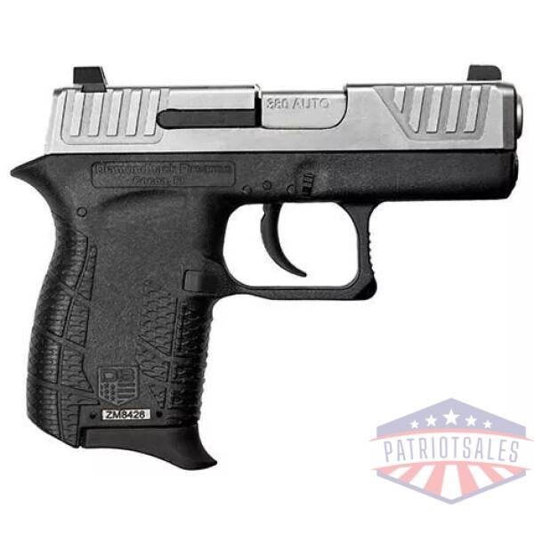 Diamondback DB380 Gen IV Handgun .380 ACP 6rd Magazine 2.8" Barrel Black Polymer Grip Nickel Boron Slide