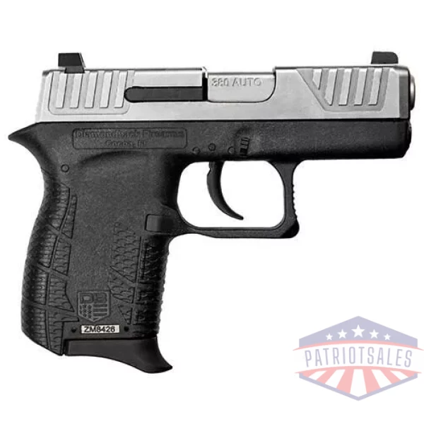 Diamondback DB380 Gen IV Handgun .380 ACP 6rd Magazine 2.8" Barrel Black Polymer Grip Nickel Boron Slide