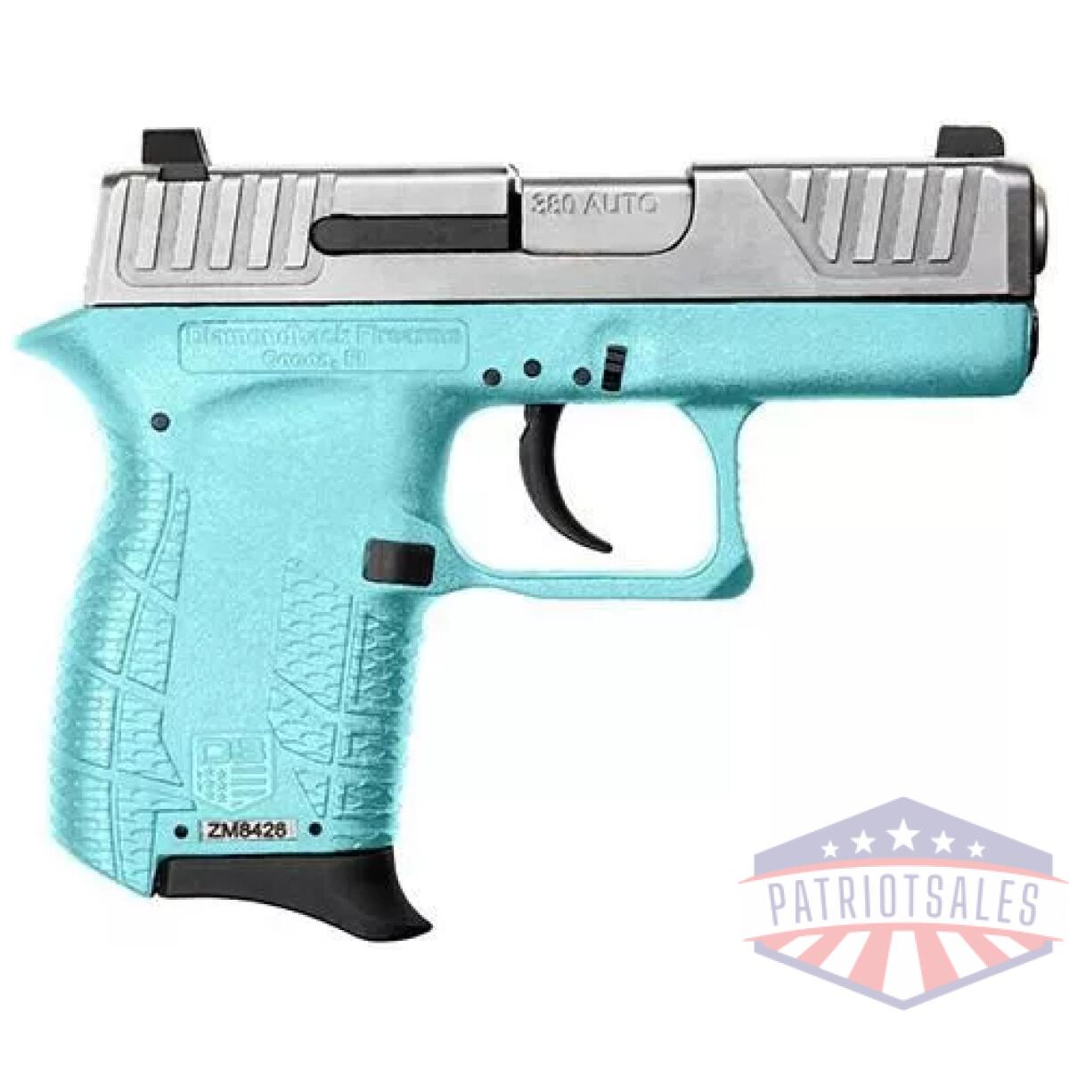 Diamondback db380 gen iv handgun. 380 acp 6rd magazine 2. 8" barrel mint polymer grip nickel boron slide - image 1