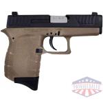 Diamondback DB9 Gen4 Handgun 9mm Luger 6rd Magazine(1) 3.1" Stainless Steel Barrel FDE Frame/Black Slide