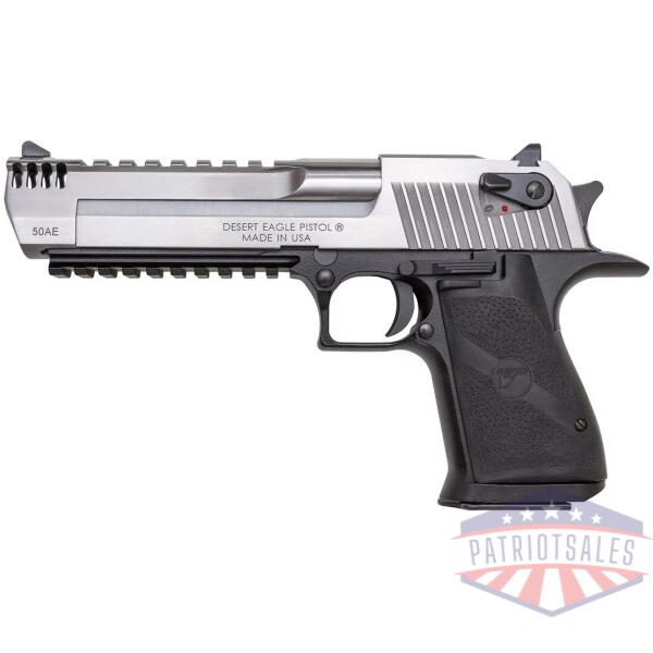 DESERT EAGLE .50AE 6" PISTOL 7RD MARK XIX BLACK ALUM FRAME STS SLIDE
