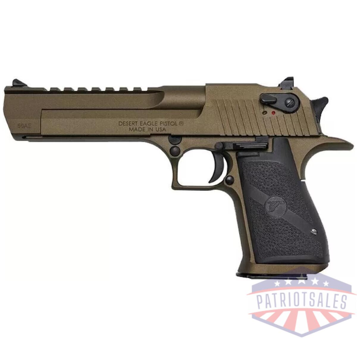 Desert eagle. 50ae 6" pistol 7rd burnt bronze - image 1