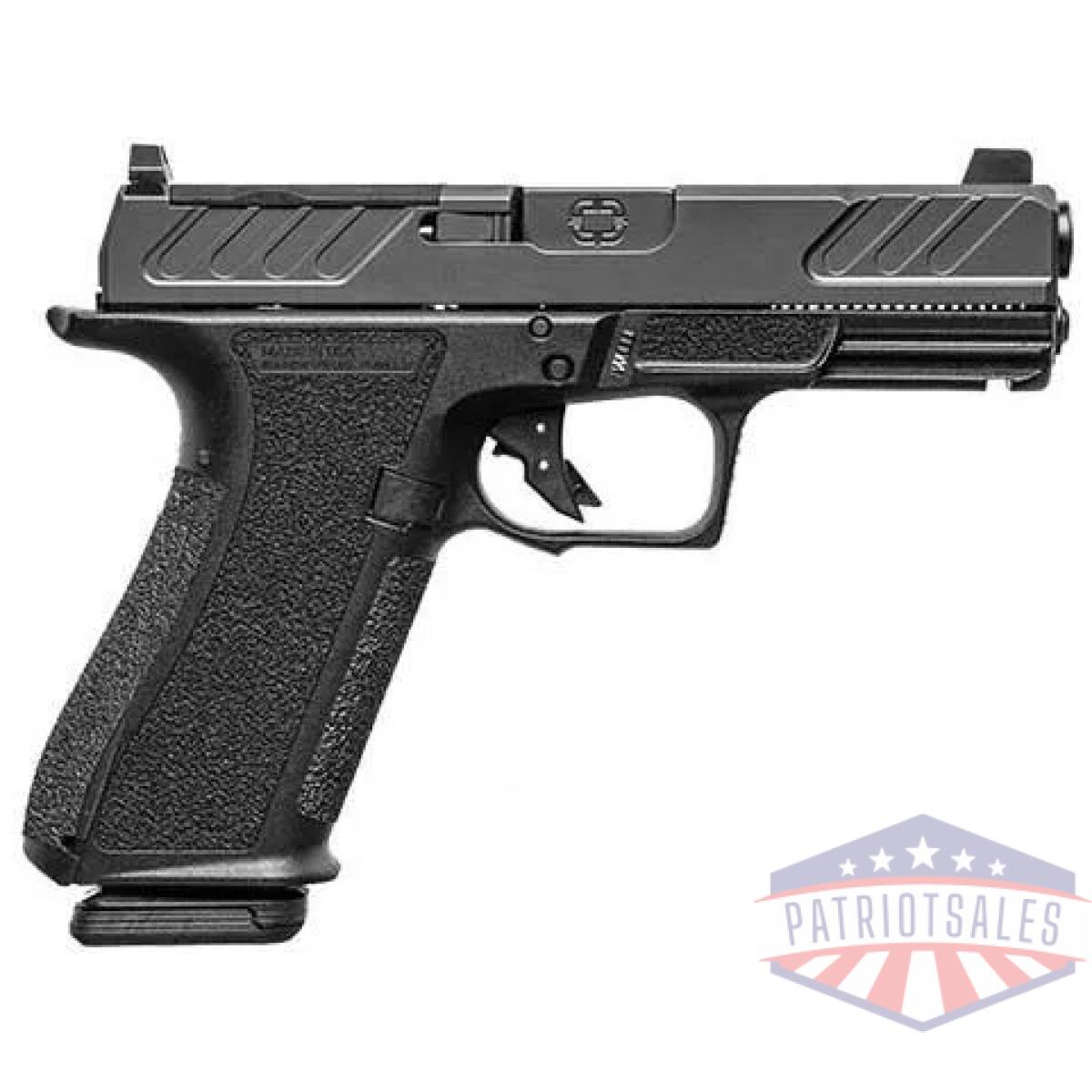 Shadow systems xr920 foundation slide handgun 9mm luger 17rd magazine 4" barrel black frame - image 1
