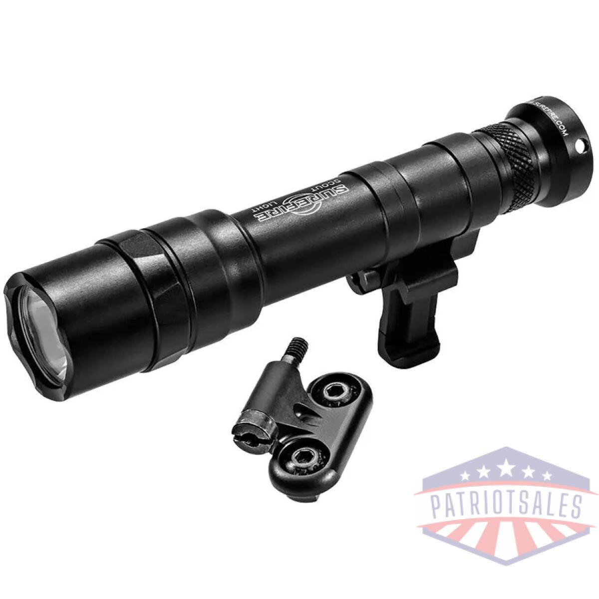 Surefire dual fuel scout light pro 6-volt with z68 tailcap weapon light 1500 lumens black - image 1