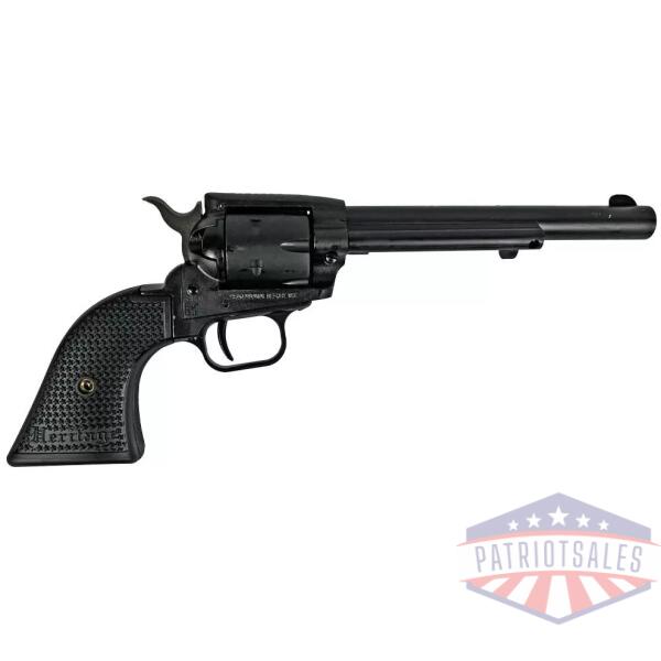Heritage Rough Rider Steel Frame Handgun .22 LR 6rd Capacity 6.5" Barrel Black Satin Finish Polymer Grips