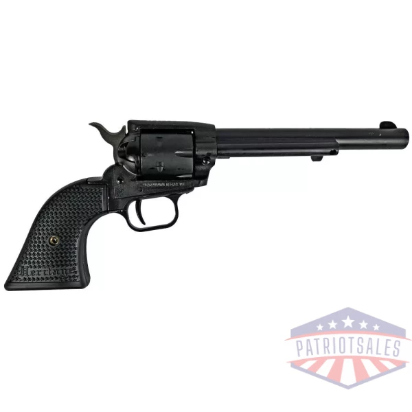 Heritage Rough Rider Steel Frame Handgun .22 LR 6rd Capacity 6.5" Barrel Black Satin Finish Polymer Grips