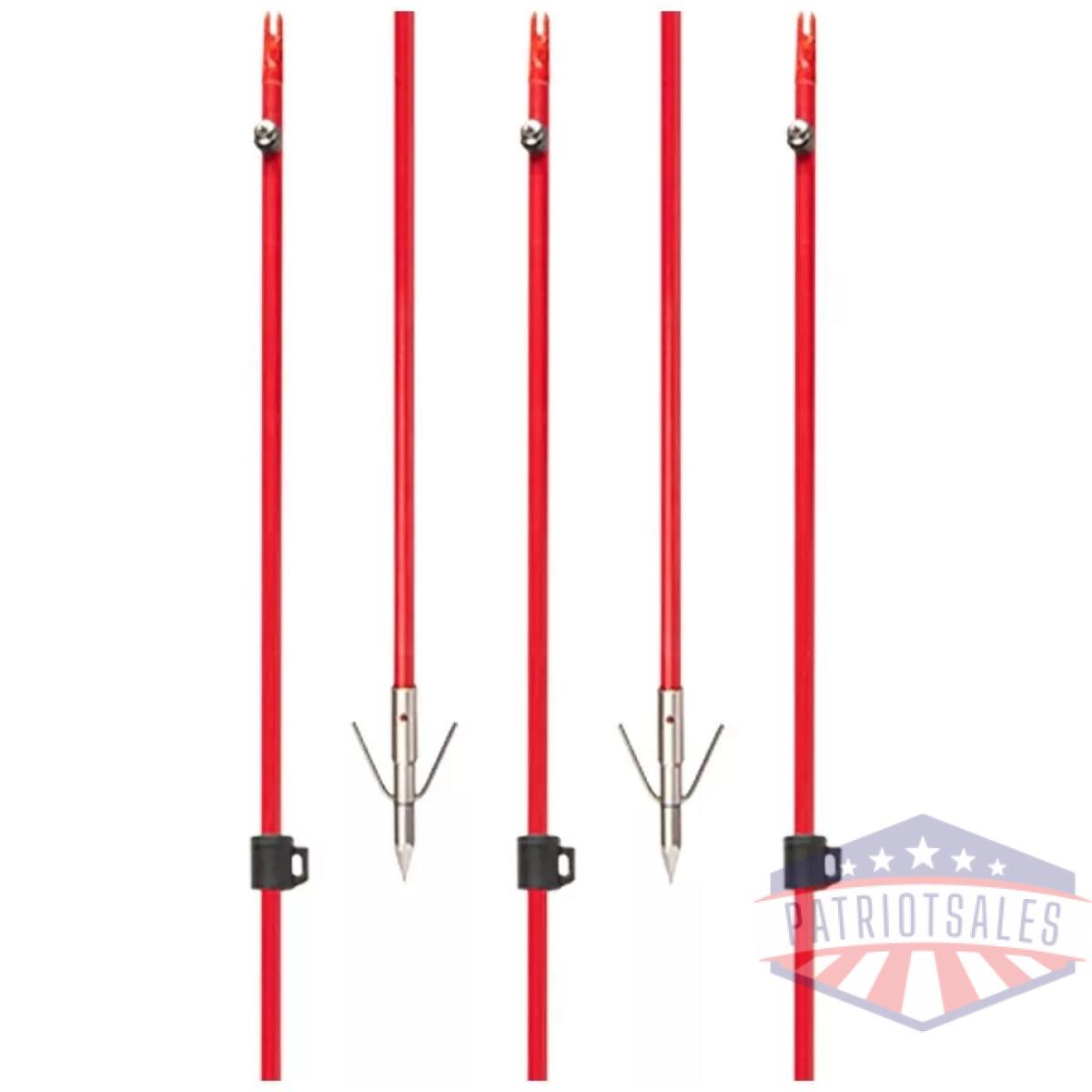 Cajun bowfishing fiberglass arrow with piranha point xt - image 1
