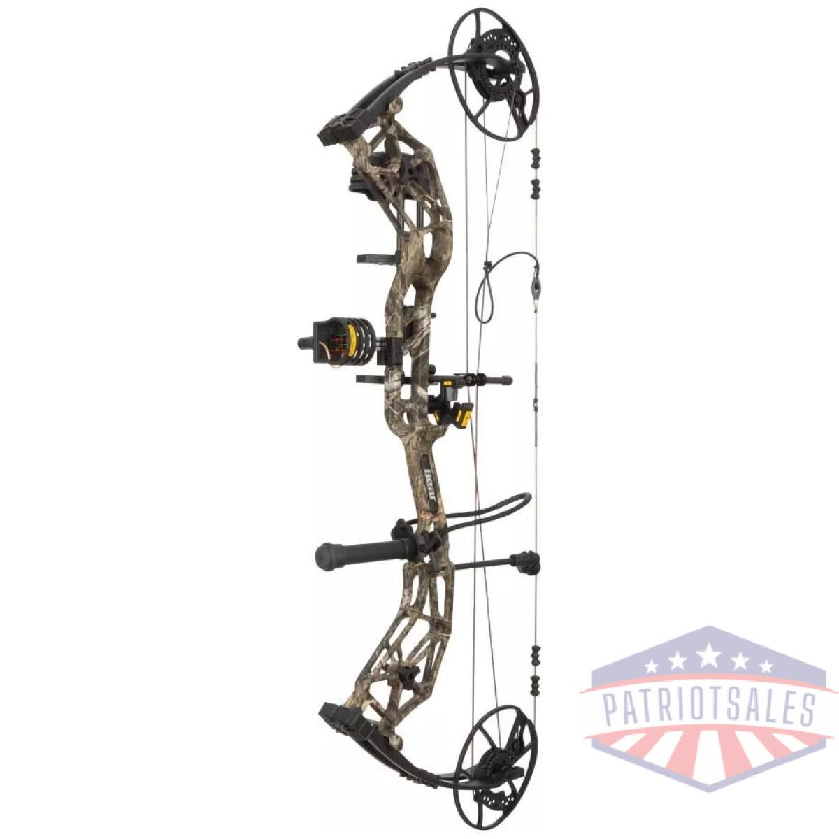 Bear archery paradigm rth 70rh compound bow mossy oak roots/black - image 1
