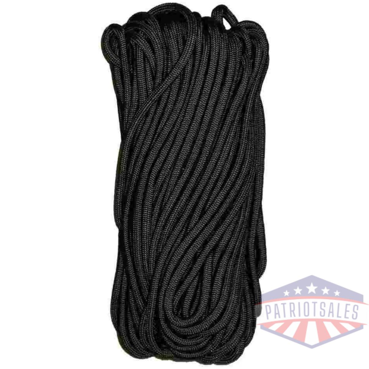 Tacshield 550 cord paracord 50 ft black - image 1