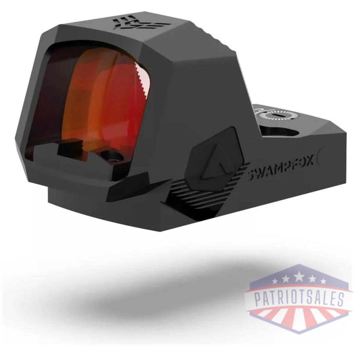 Swampfox optics sentinel ii 1x20 micro red dot 3 moa - standard blackout rear / shake n' wake - image 1