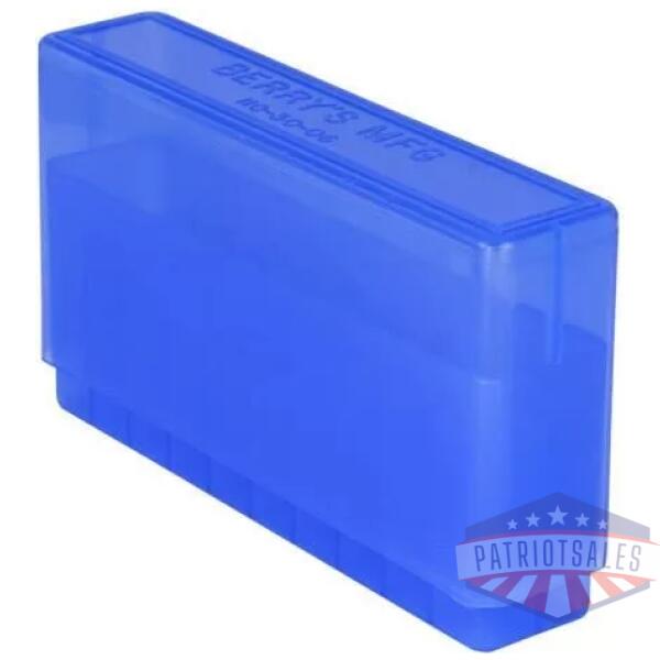 Berry's Ammo Box #110 - .270/.30-06 Sprg. 20/rd Blue