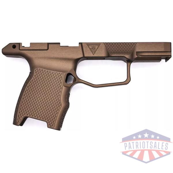 Juggernaut JT P365 Handgun Grip Module with Manual Safety Dark Bronze