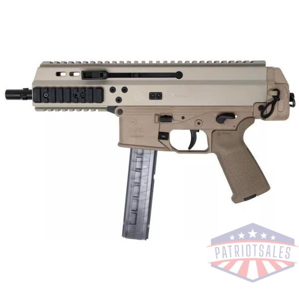 B&T APC9 PRO Pistol 9mm Luger 30rd Magazine 6.8" Barrel Glock Lower Coyote Tan