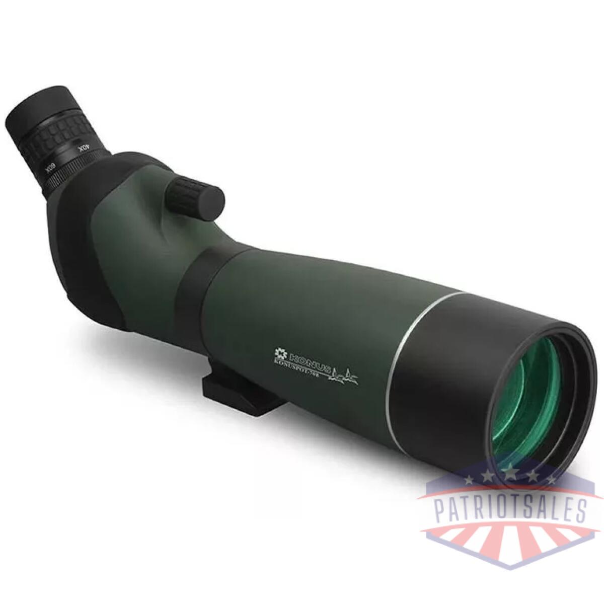 Konus konuspot-70b spotting scope 20x-60x70mm zoom green with tripod - image 1