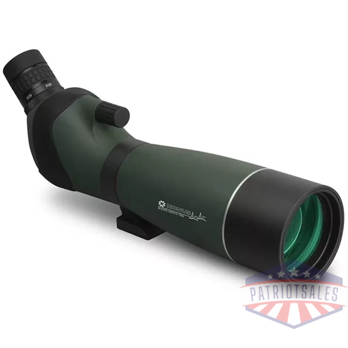 Konus konuspot-70b spotting scope 20x-60x70mm zoom green with tripod - image 1