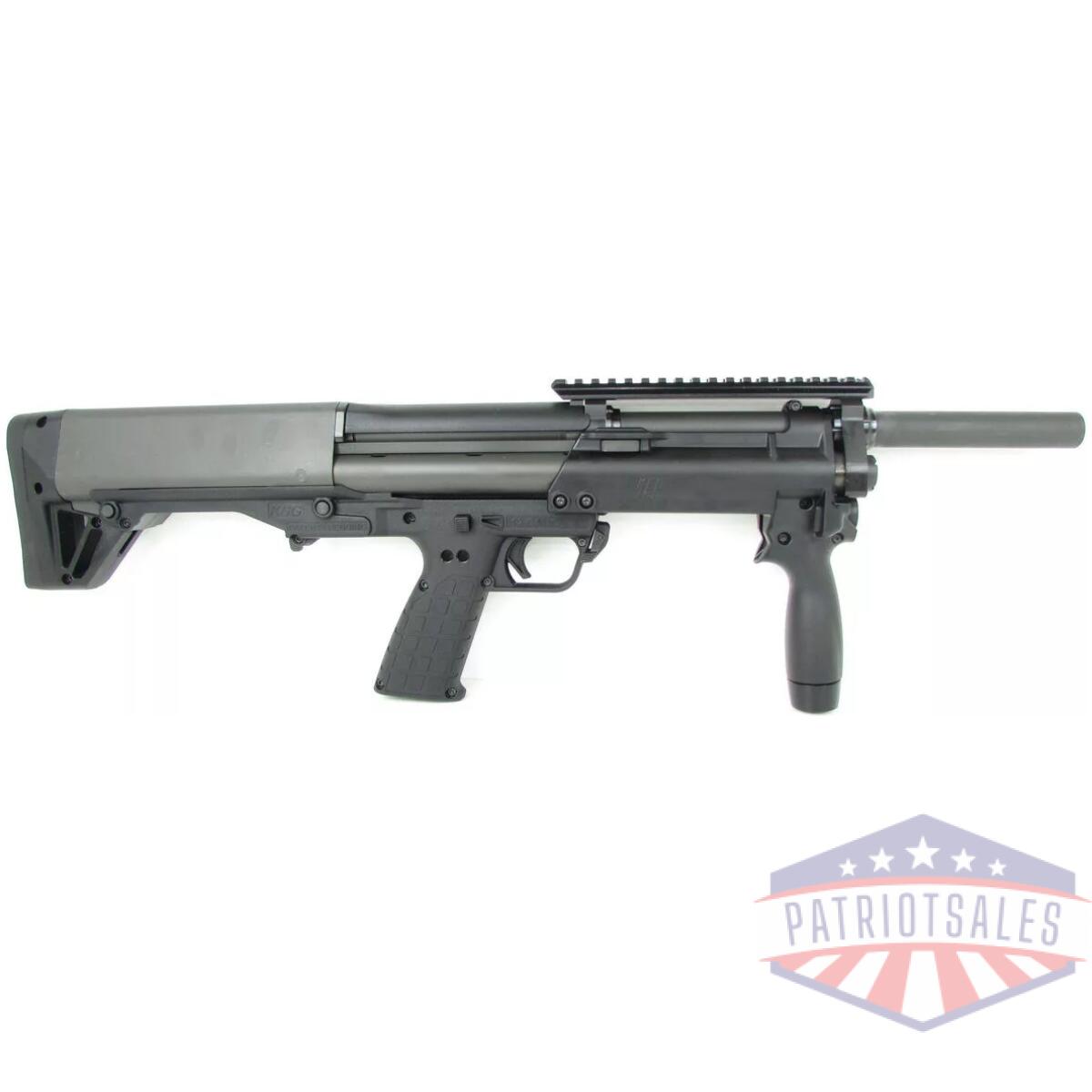 Ksg compact 18. 5" brl 2-3/4" 12ga w/grip light black - image 1