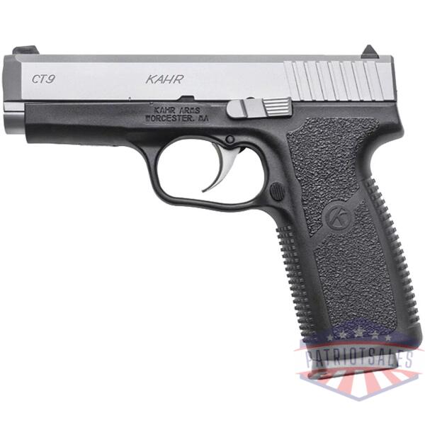 KAHR CT9 9MM 4'BLK/STS 8RD MAG