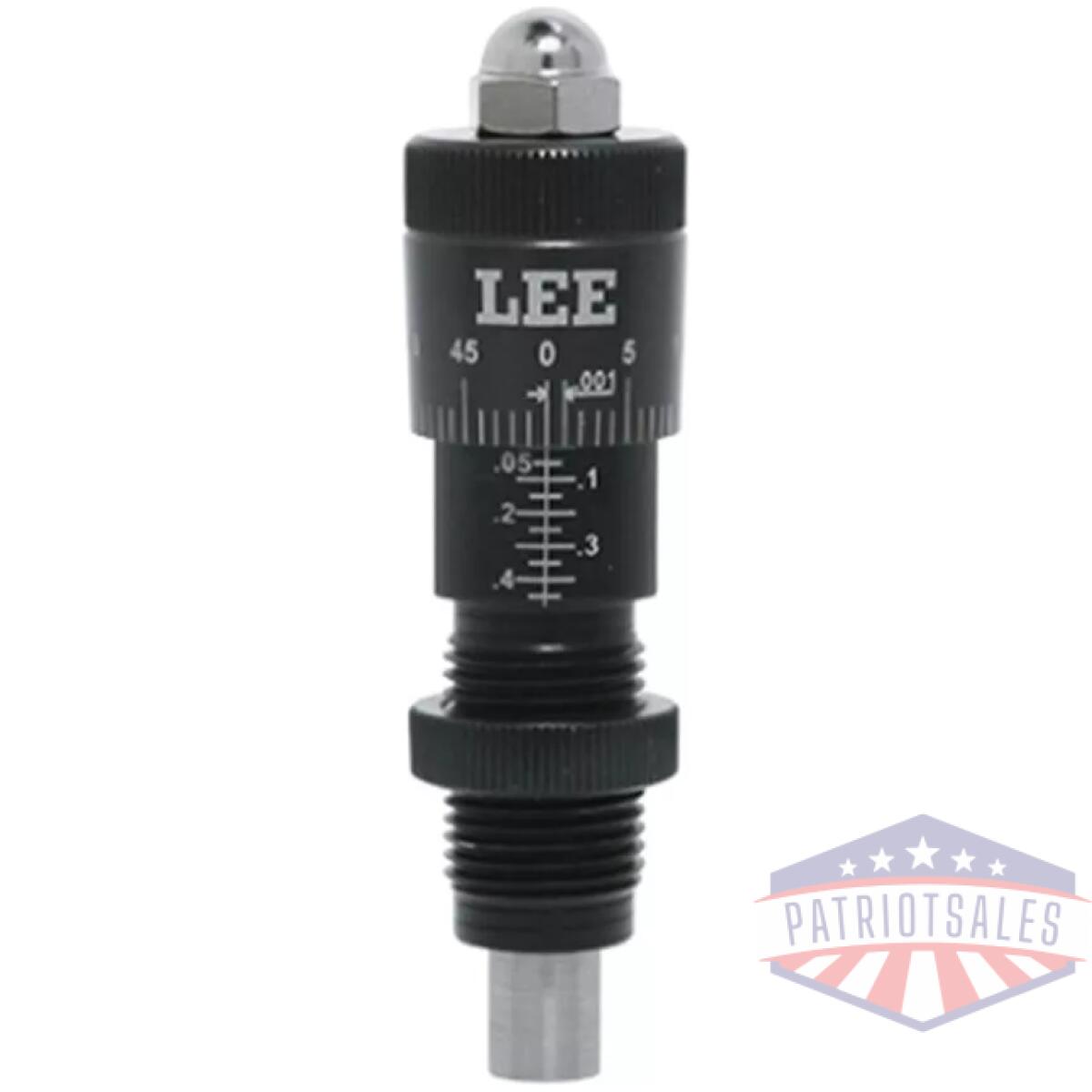 Lee carbide factory crimp micrometer seater adapter. 380/9mm luger/. 40 s&w/10mm - image 1