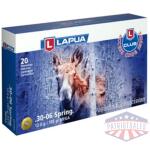 Lapua Rifle Ammo  30-06 Springfield 185gr Mega Soft Point bx/20
