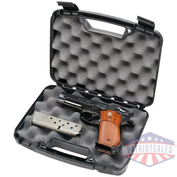 MTM Snap-Latch Single Pistol Case for Up to 6" Barrels - Black