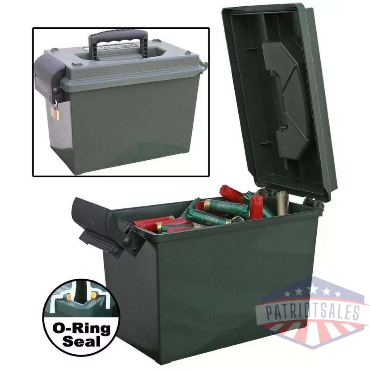 Mtm 14"x7. 5"x9" sportsman dry box forest green - image 1